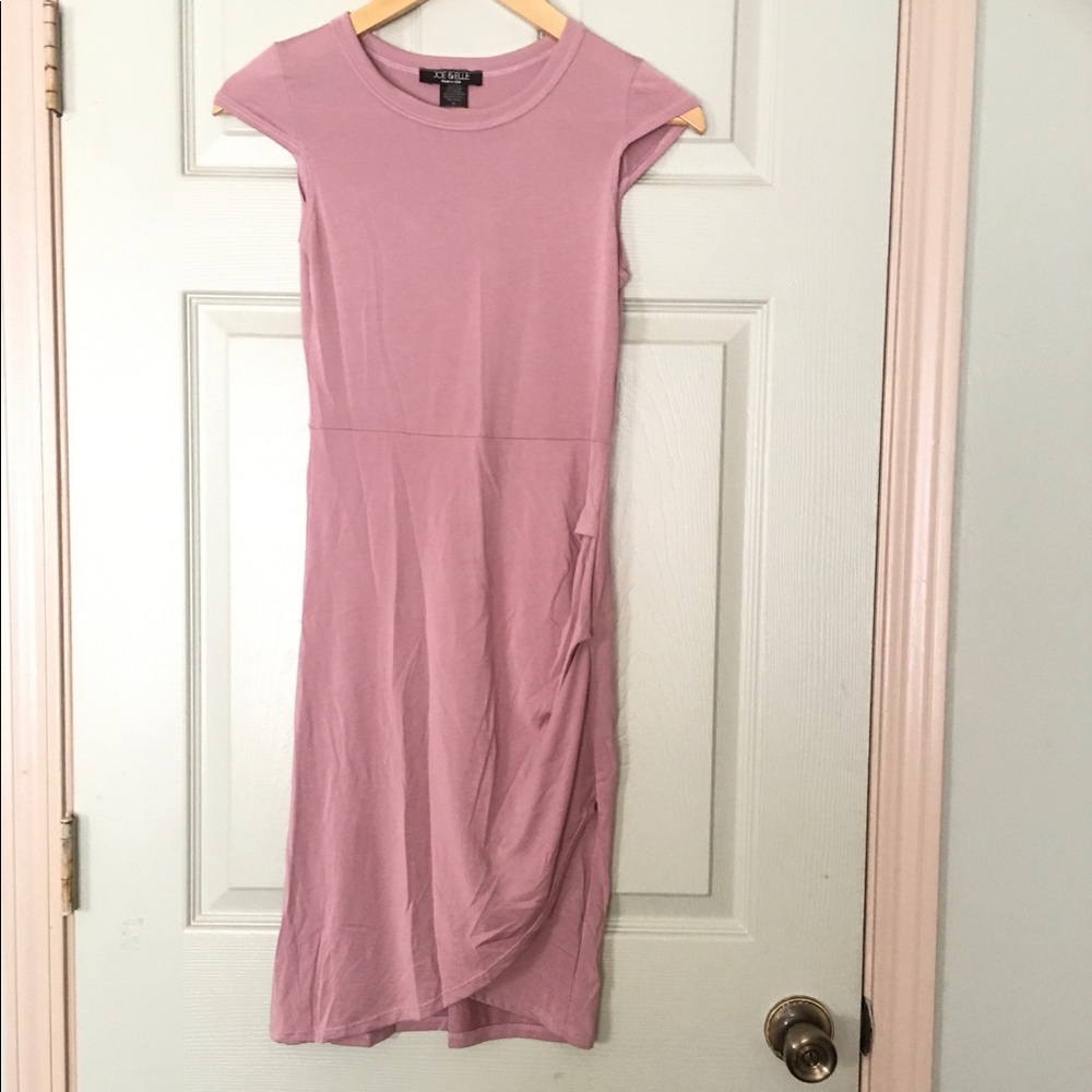 JOE&ELLE ROSE PINK BODYCON DRESS.
